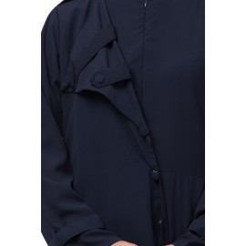 Nazneen extra Jacket style Panel Executive Abaya