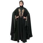 Nazneen Neck and Sleeve Embroidered Irani Kaftan