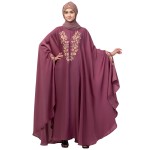 Nazneen Neck and Sleeve Embroidered Irani Kaftan