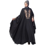 Nazneen Neck and Sleeve Embroidered Irani Kaftan