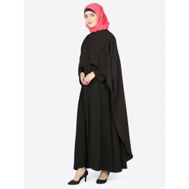 Nazneen Separate Cape Beaded Abaya