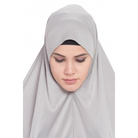 Nazneen Head To Calf Grey Jilbab