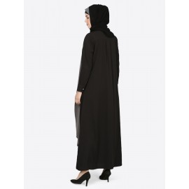 Nazneen Extra Layer Abaya At Front Casual Abaya
