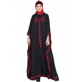 Nazneen Kaftan Style Bow Abaya