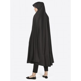 Nazneen Head To Calf Black Jilbab