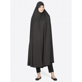 Nazneen Head To Calf Black Jilbab