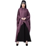 Nazneen Front Open Shirt Kaftan With Inner Casual Abaya