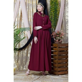 Nazneen Shirt Collar Executive Abaya 