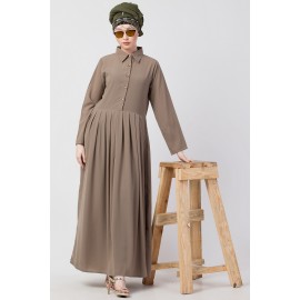 NAZNEEN shirt collar executive  Abaya 