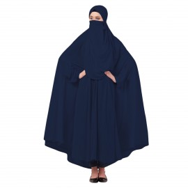 Nazneen Extra Nose Piece Head To Toe Free Size Jilbab