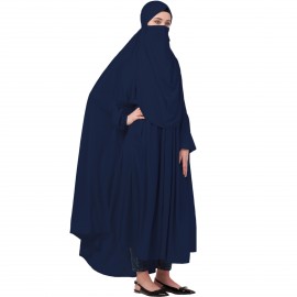 Nazneen Extra Nose Piece Head To Toe Free Size Jilbab