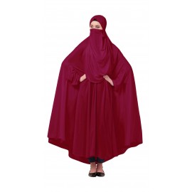 Nazneen Extra Nose Piece Head To Toe Free Size Jilbab