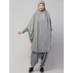 NAZNEEN SMOKING AT SLEEVE JERSEY KHIMER WITH HAREM PANT