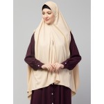 Nazneen buttons at shoulder Malaysian Hijab