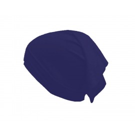 Nazneen Women's Tube Hijab Bonnet Cap Under Scarf Pullover (Navy Blue)