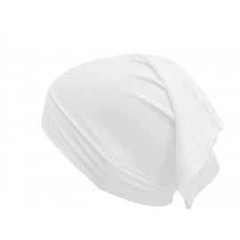 Nazneen Women's Tube Hijab Bonnet Cap Under Scarf Pullover (WHITE)
