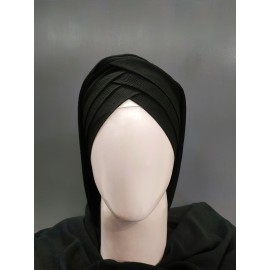 Hijab World 3 Layers Turban Style Hijab