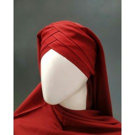 Hijab World 3 Layers Turban Style Hijab