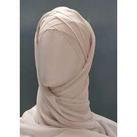 Hijab World 3 Layers Turban Style Hijab