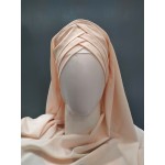 Hijab World 3 Layers Turban Style Hijab