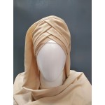 Hijab World 3 Layers Turban Style Hijab