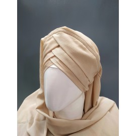 Hijab World 3 Layers Turban Style Hijab