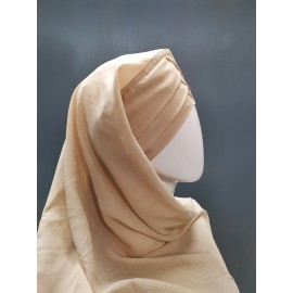 Hijab World 3 Layers Turban Style Hijab