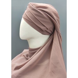 Hijab World 3 Layers Turban Style Hijab