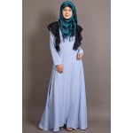 Nazneen Frill Casual Daily Wear Collage Girls Casual Abaya