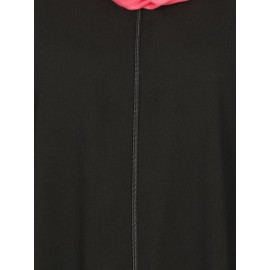 Nazneen Front Open With Zip Basic Abaya