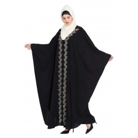 Nazneen Hand Work Front Open Party Kaftan