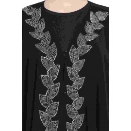 Nazneen Hand Work Front Open Party Kaftan