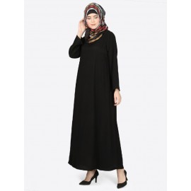 Nazneen Basic Plain Casual Abaya