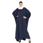 Nazneen Front Open And Cuff With Self Button Butterfly Kaftan