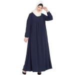 Nazneen Four Pleats At Bust Casual Abaya