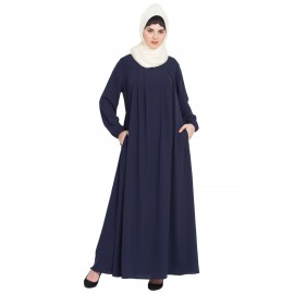 Nazneen Four Pleats At Bust Casual Abaya