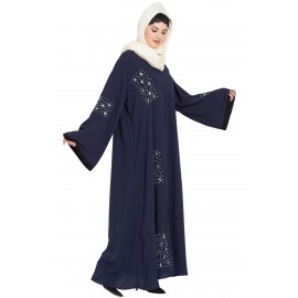 Nazneen Hand Work Front Open Dubai Kaftan