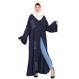 Nazneen Hand Work Front Open Dubai Kaftan