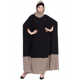 Nazneen Contrast Bottom Irani Kaftan