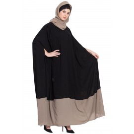 Nazneen Contrast Bottom Irani Kaftan