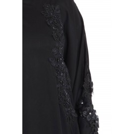 Nazneen Embroidered Patch Butterfly Kaftan