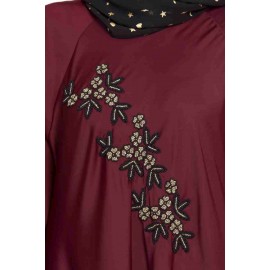 Nazneen Hand Embroidered Umbrella Nida Abaya