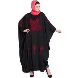 Nazneen Thread Embroidered Nida Kaftan