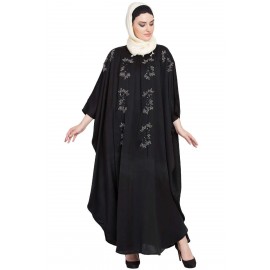 Nazneen Hand Embellished Nida Kaftan