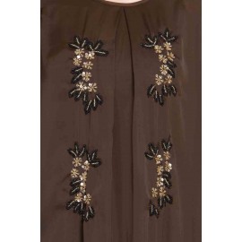 Nazneen Hand Embellished Nida Kaftan