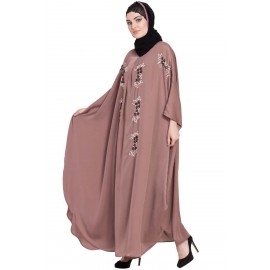 Nazneen Hand Embellished Nida Kaftan