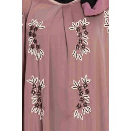 Nazneen Hand Embellished Nida Kaftan