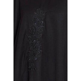 Nazneen Embellished Patch Nida Kaftan