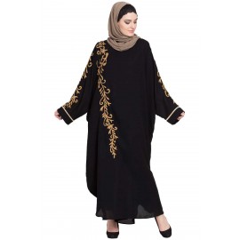 Nazneen Tread Embroidered Butterfly Dubai Kaftan