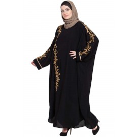 Nazneen Tread Embroidered Butterfly Dubai Kaftan